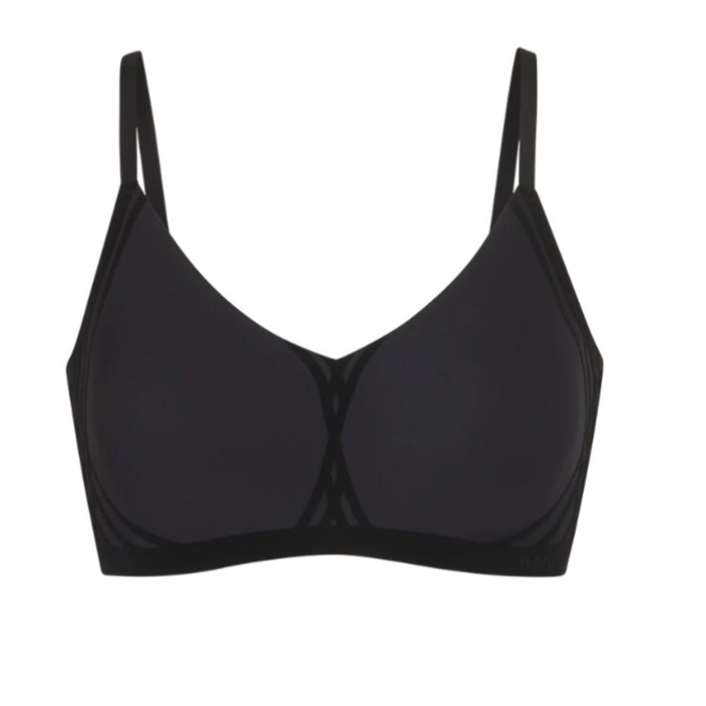 NEW Honeylove Silhouette Bra in Vamp Black Size XL